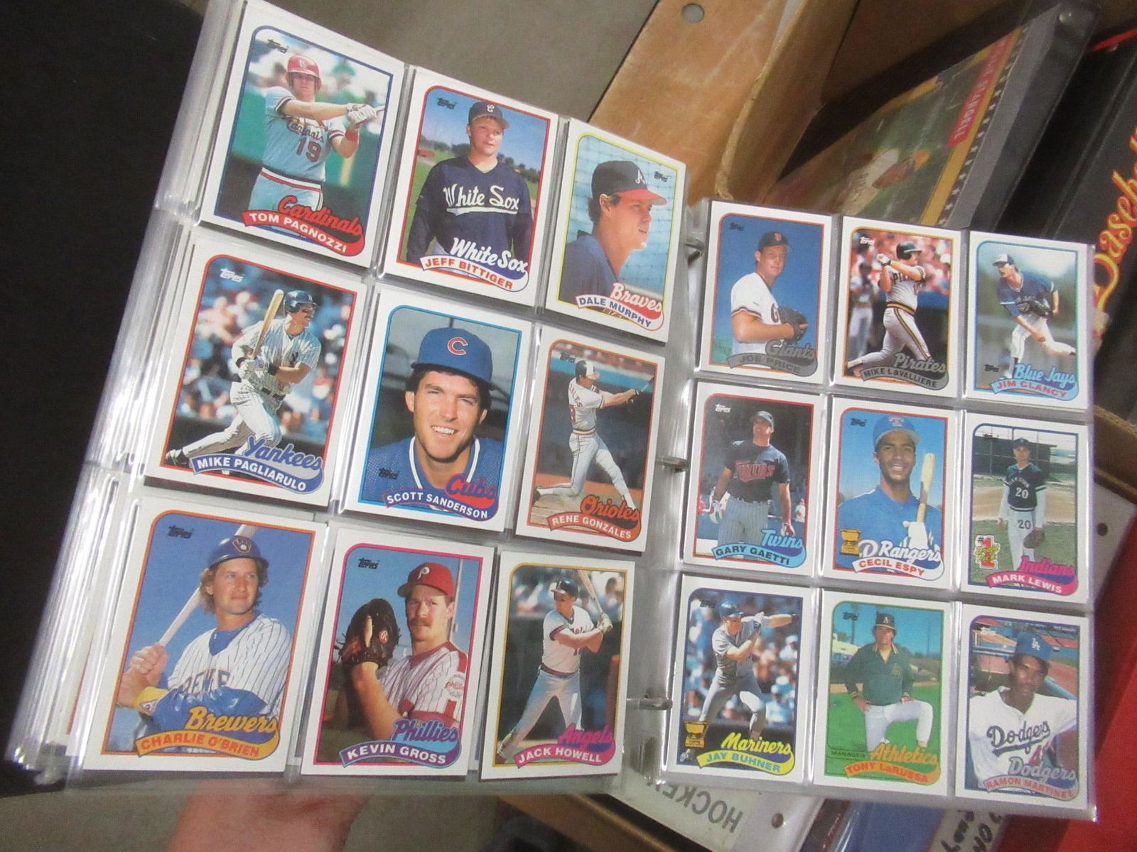 2 Boxes with 13 Binders of Mostly Baseball Cards (1 of 7)