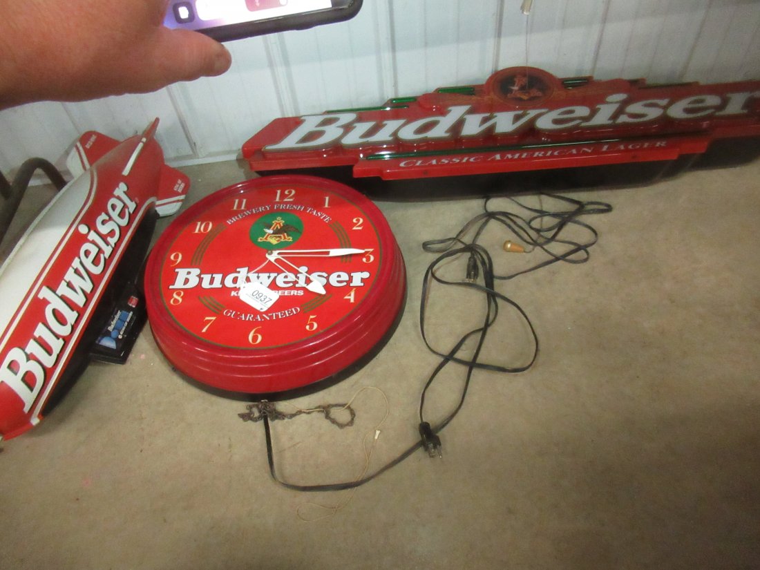 Budweiser Advertising Items (1 of 2)