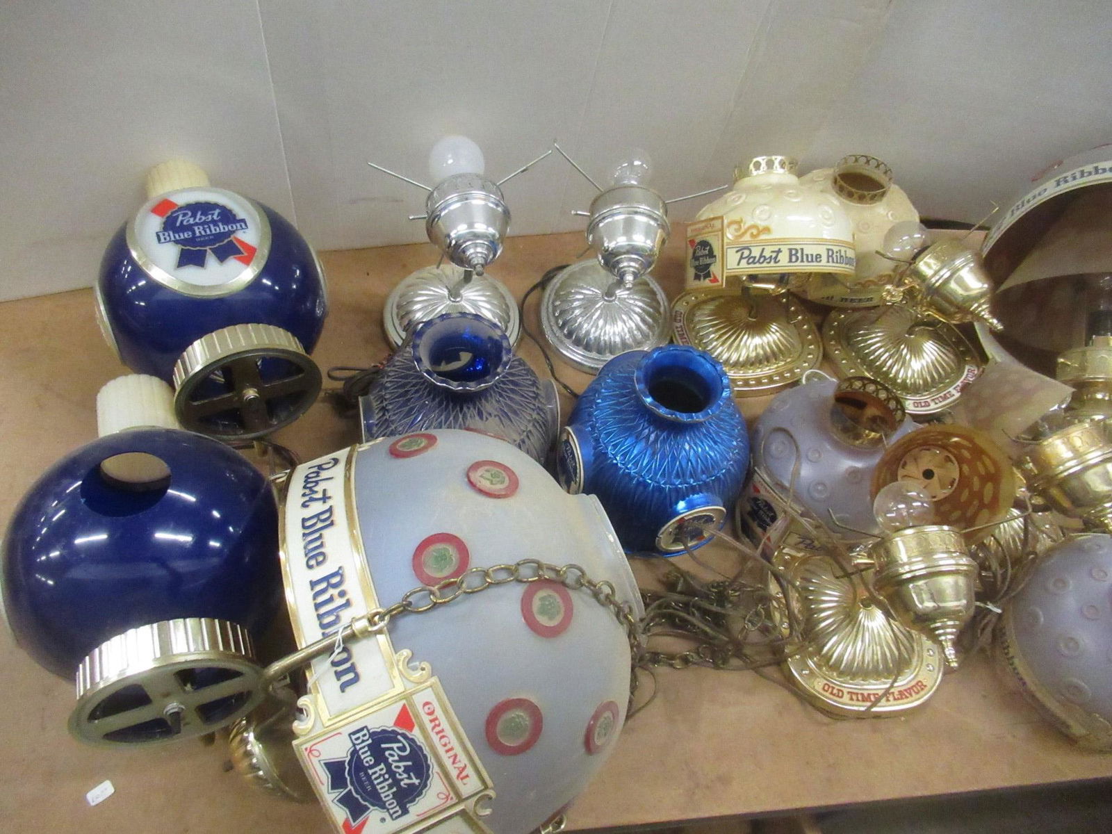 Vintage Pabst Blue Ribbon Advertising Lights (1 of 2)