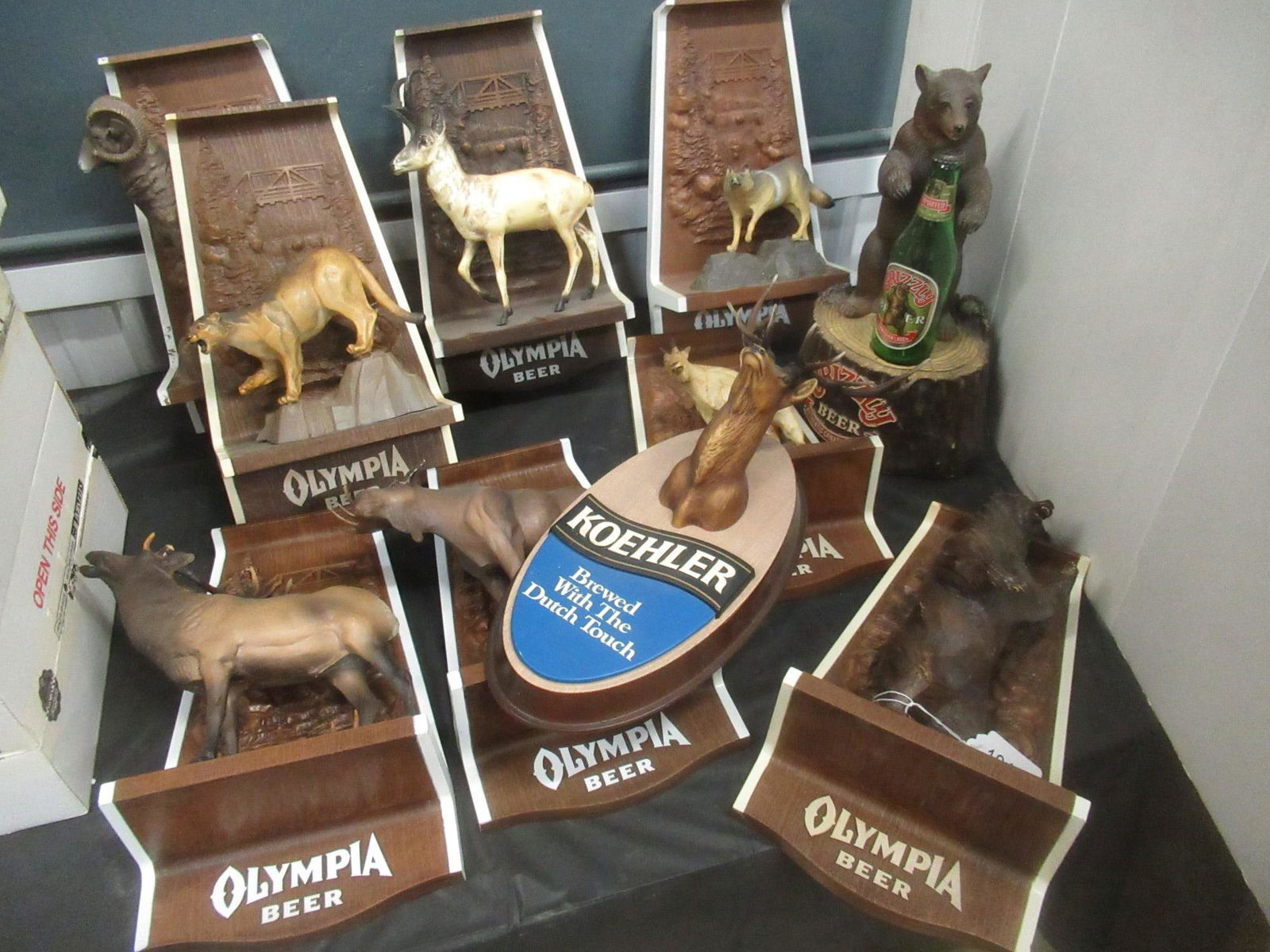 Olympia Beer Figure & Other Advertising (1 of 4)