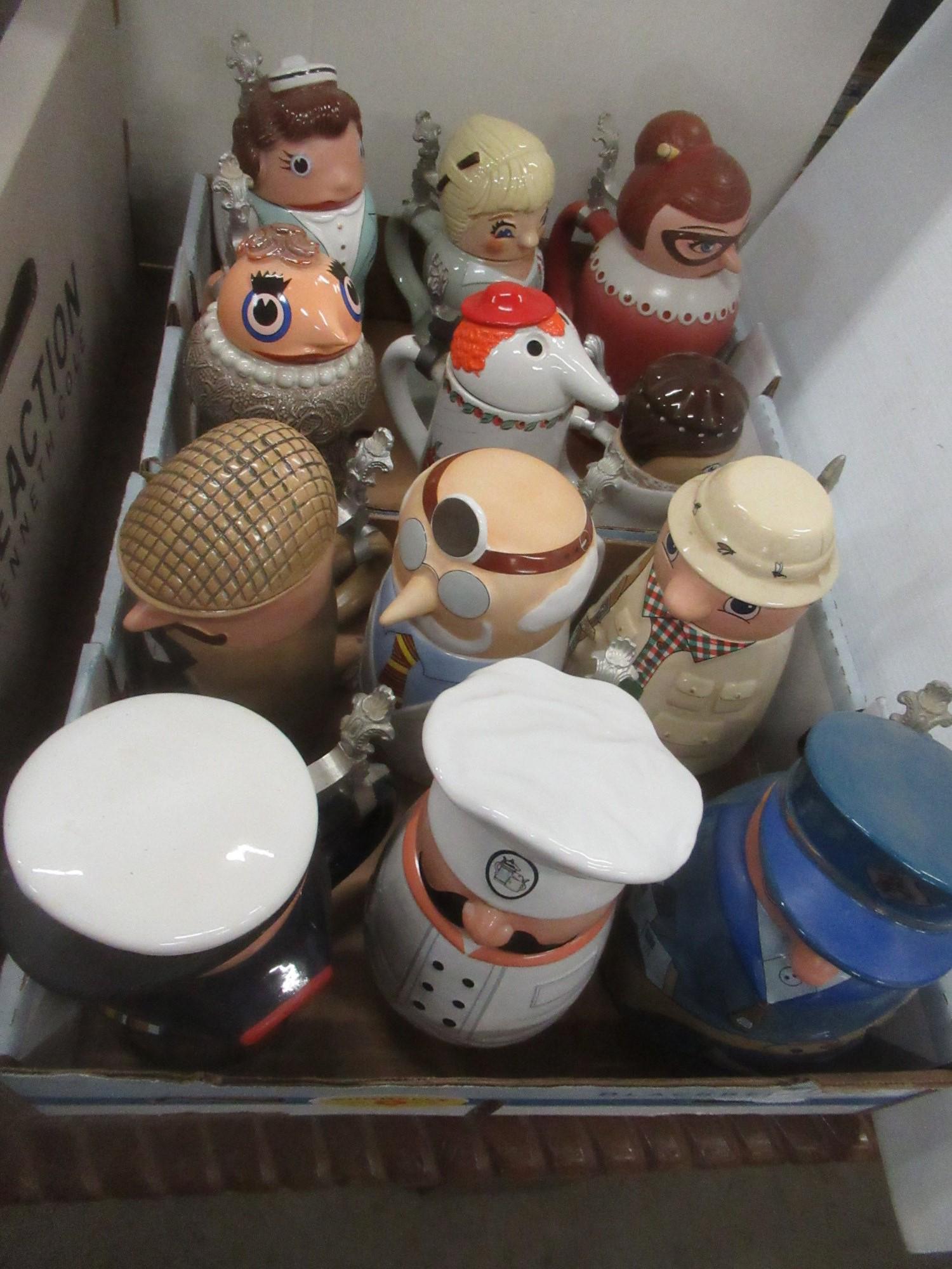 12 Schultz and Dooley, Utica Club Steins (1 of 3)