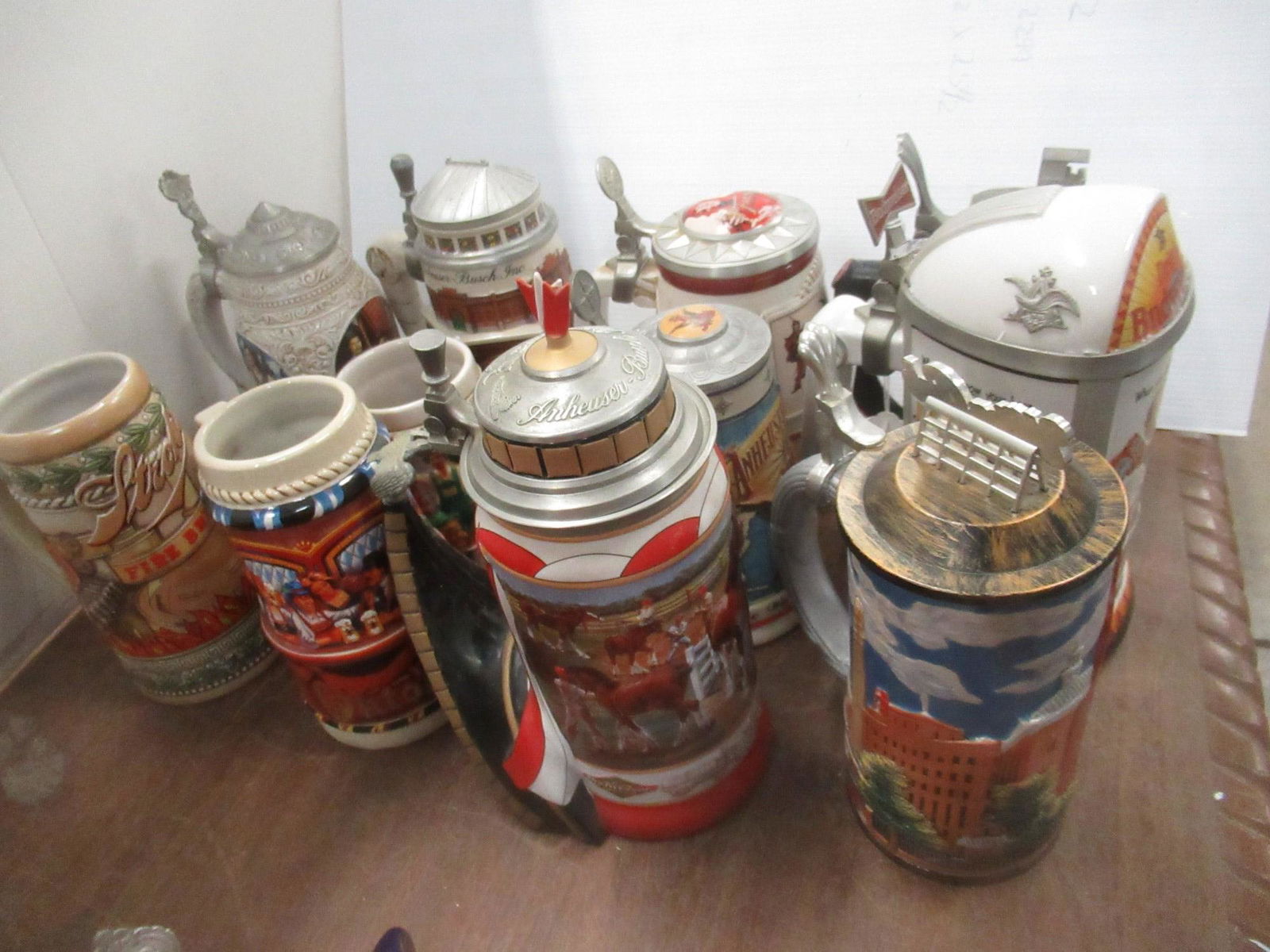 11 Budweiser Beer Steins (1 of 9)