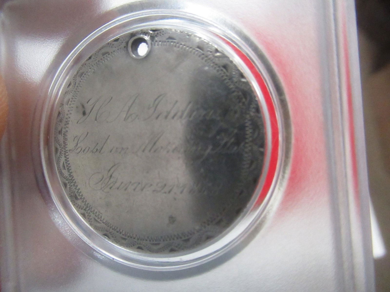 Medallion HA Adding Lost on the Morning Star 1868 (1 of 4)