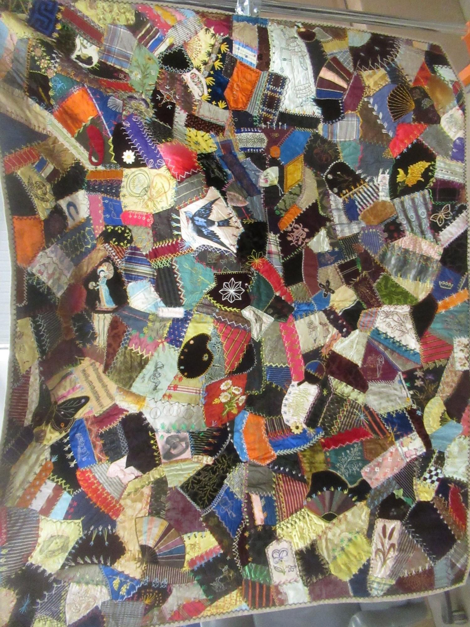 Original Victorian Patchwork Quilt (1 of 6)