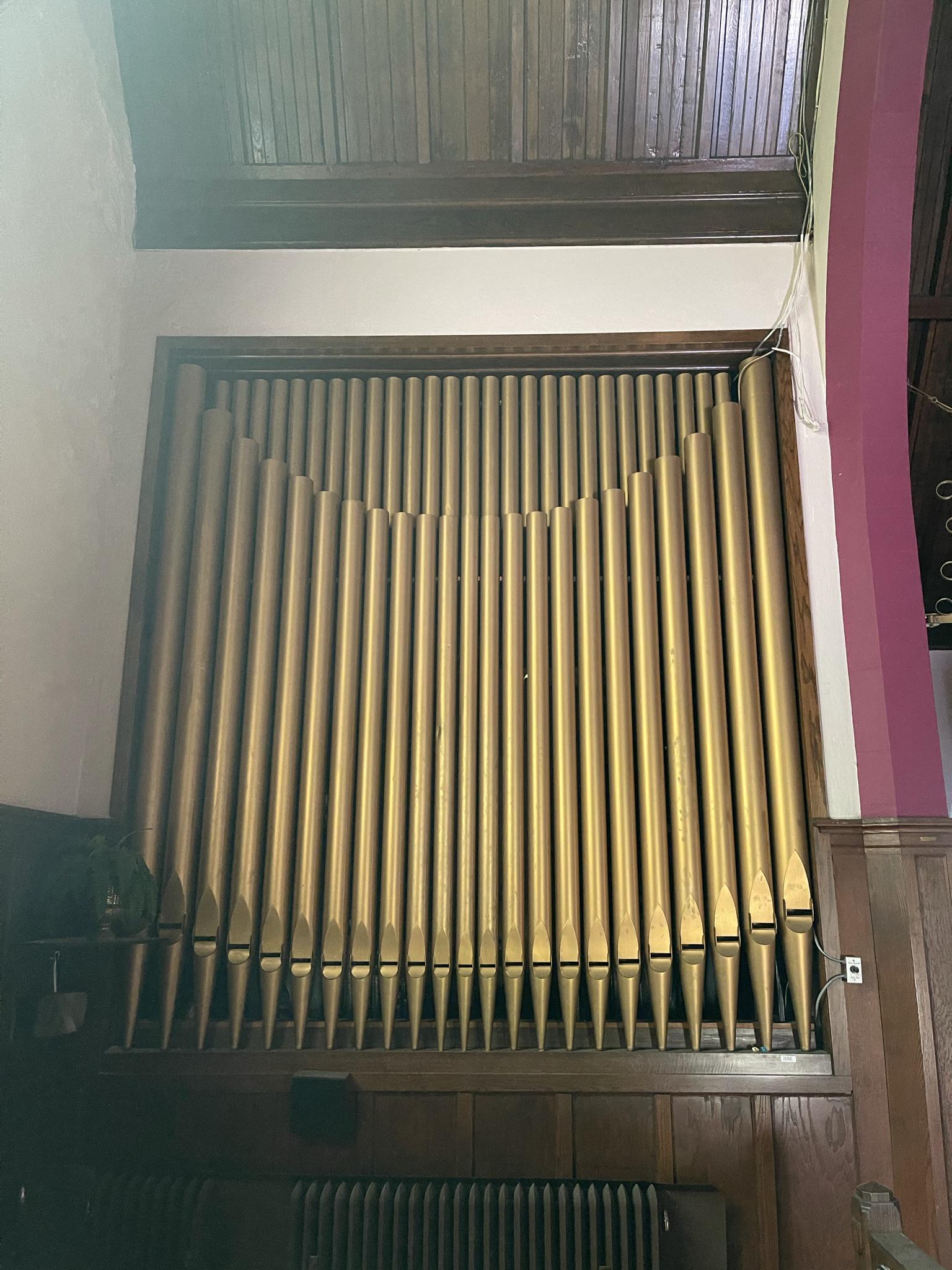 Group of 23 Pipes for a Pipe Organ (1 of 1)