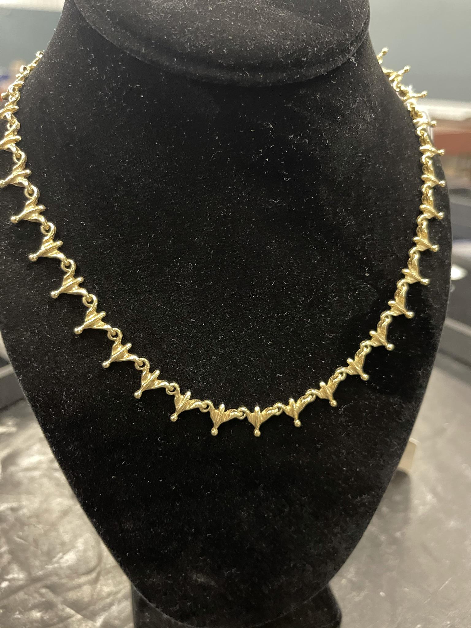 14K Gold Necklace, Approx 30 g (1 of 2)
