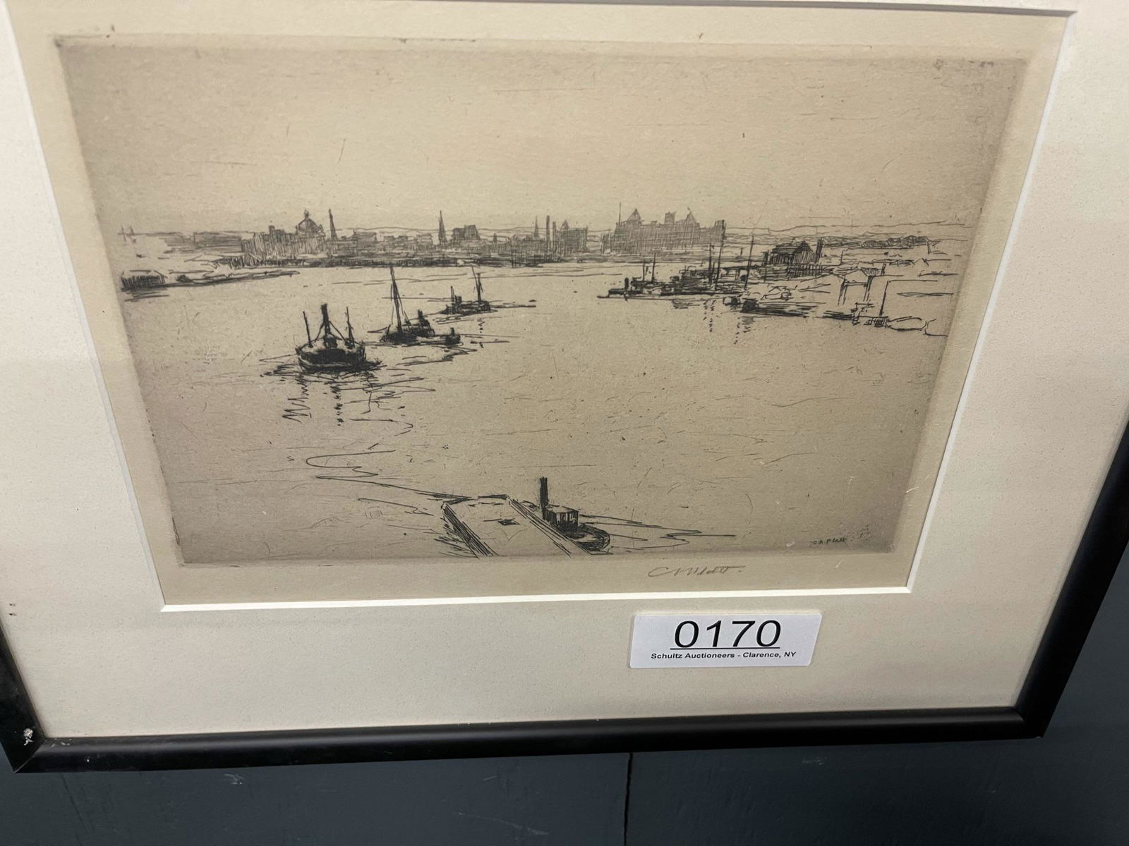 Charles A Platt Signed Artist Proof (1 of 4)