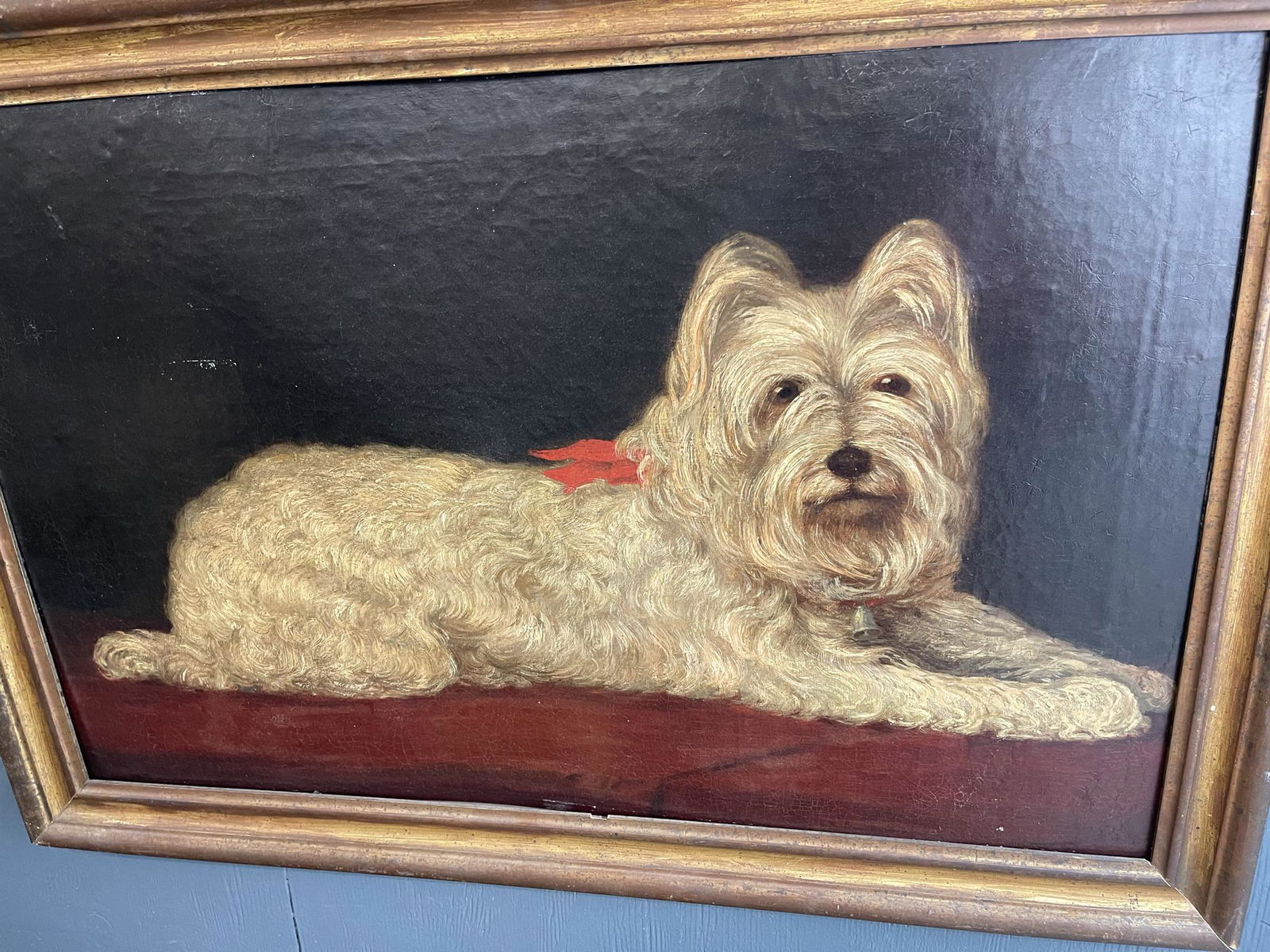 Very Realistic Painting of a Dog (1 of 3)