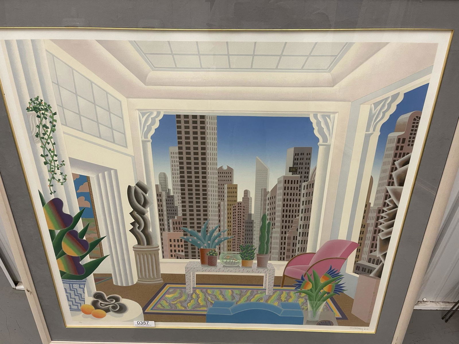 Colorful City Apartment Print Signed & Numbered (1 of 3)