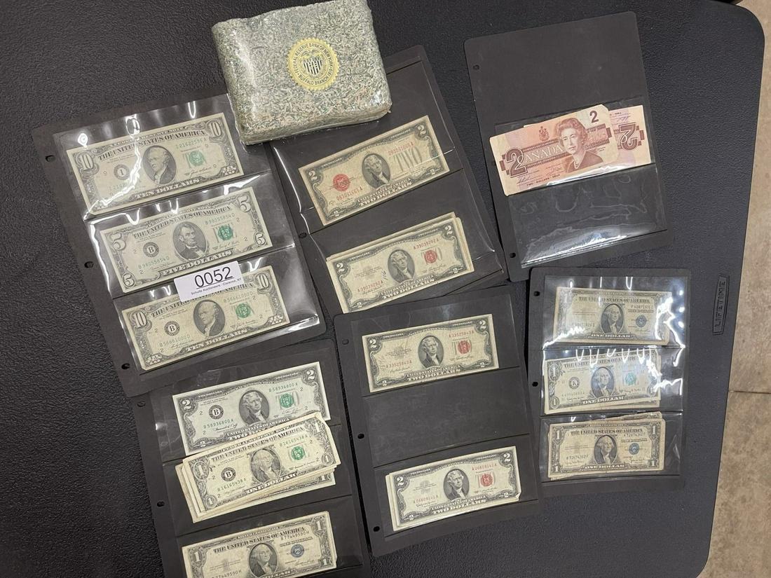 Group of Paper Money incl Silver Certificates etc (1 of 7)