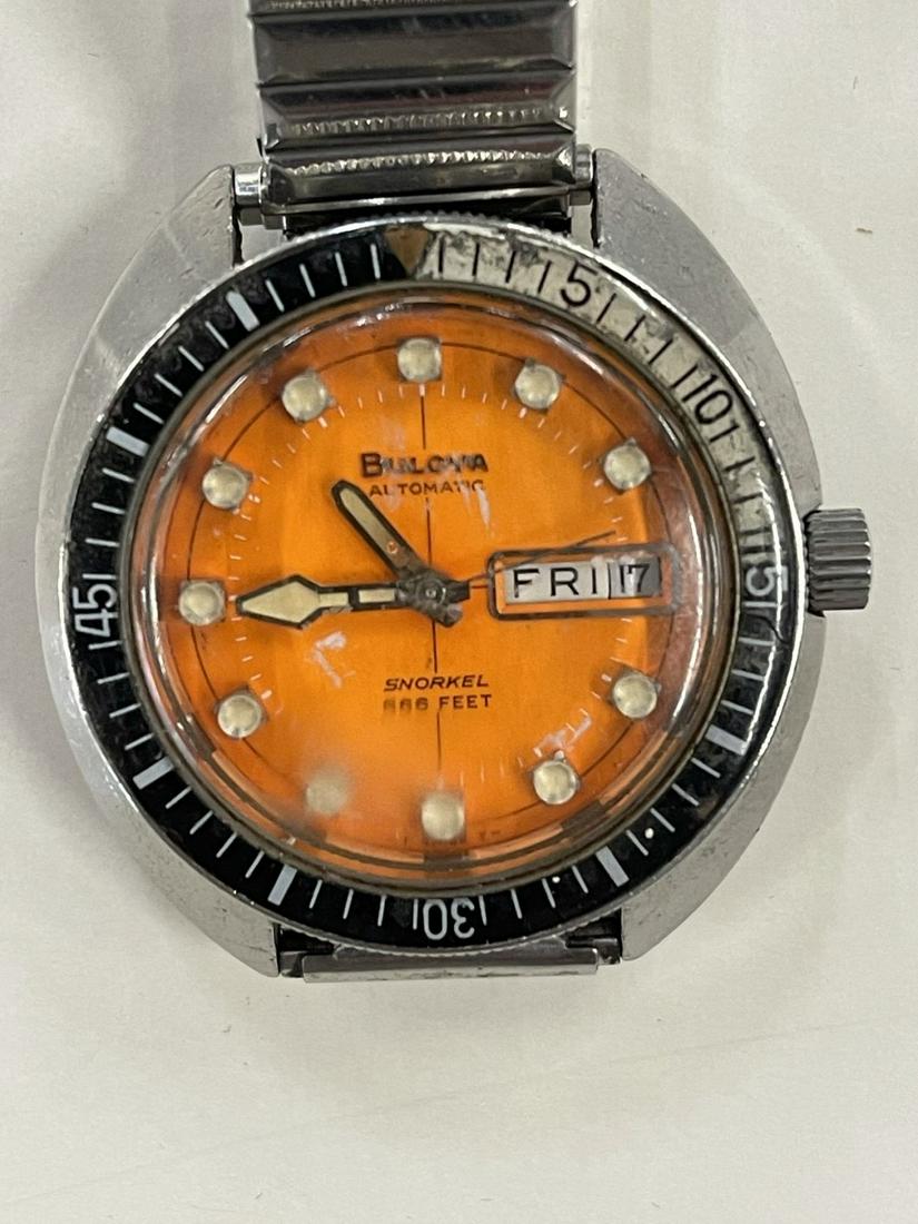 Bulova Vintage Snorkel 666 Mens Wristwatch (1 of 4)