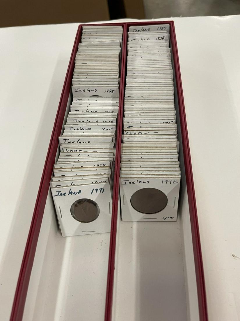 Box Lot of Mostly Coins from Ireland (1 of 3)