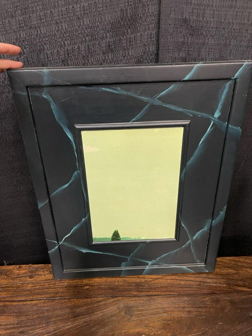 John Beerman 1985 Oil on Plexiglass & Wood (1 of 2)