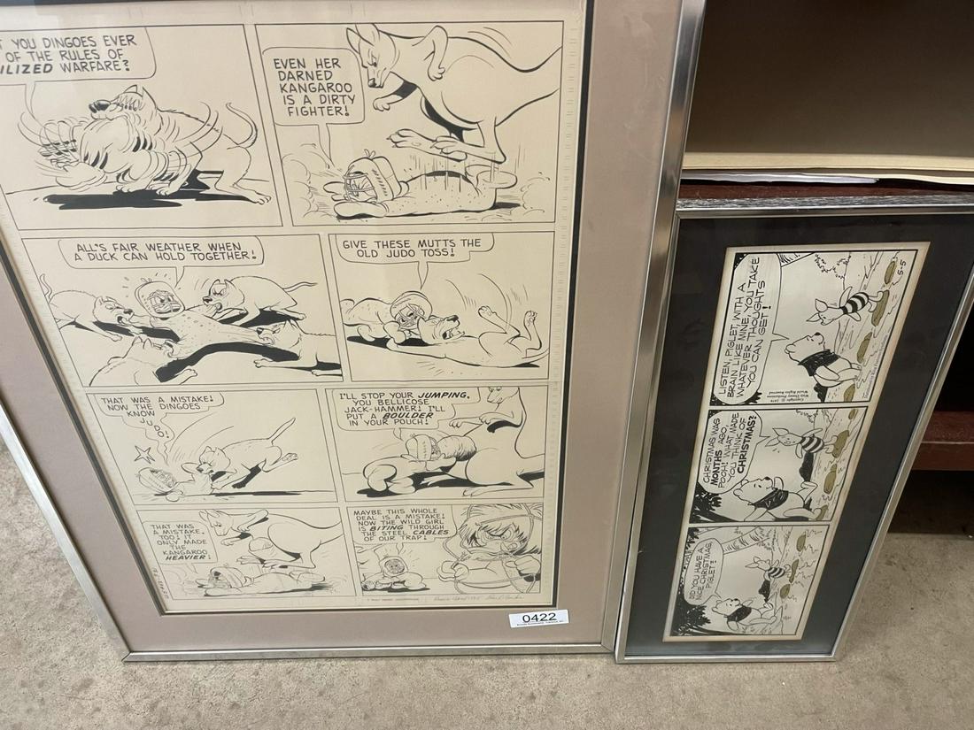 Walt Disney Comic Story Board Drawings (1 of 6)