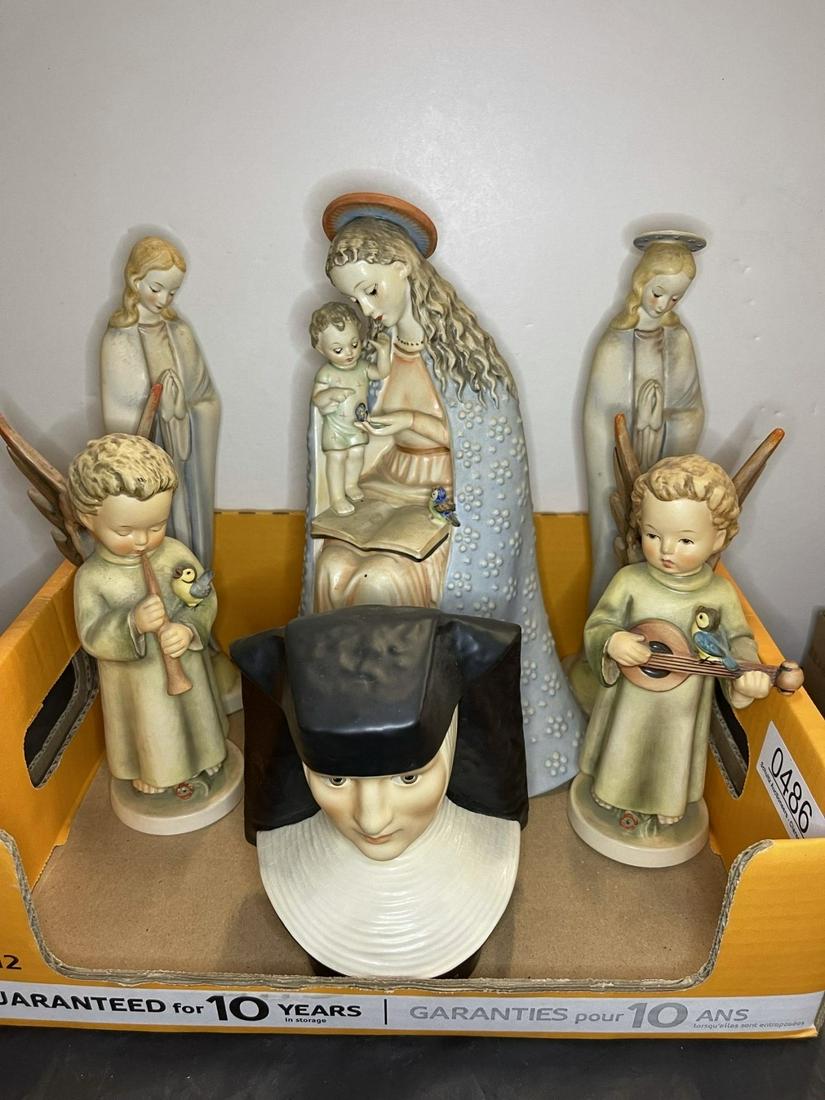 6 Hummel Figurines (1 of 8)