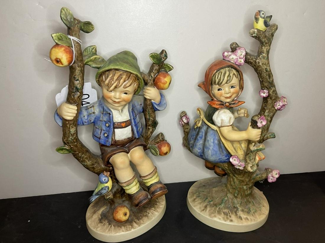 Large Apple Tree Girl and Apple Tree Boy Hummels (1 of 4)