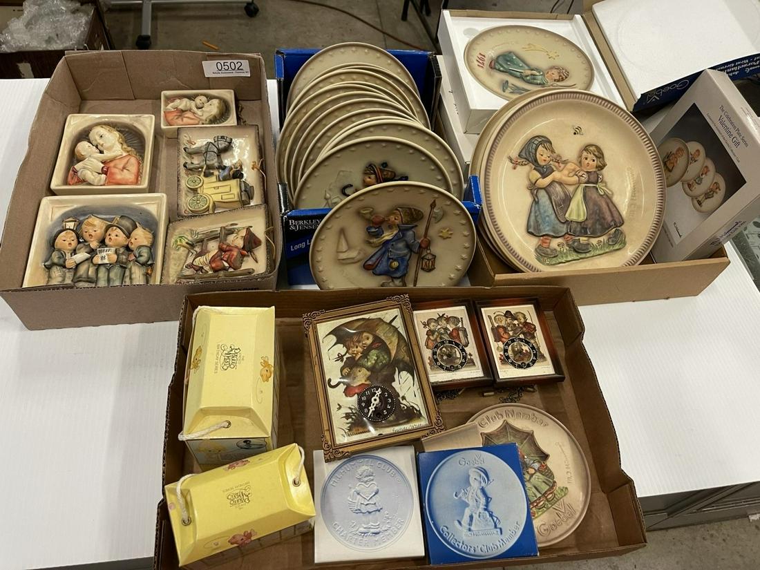 Large Group of Hummel Collectible Plates (1 of 8)