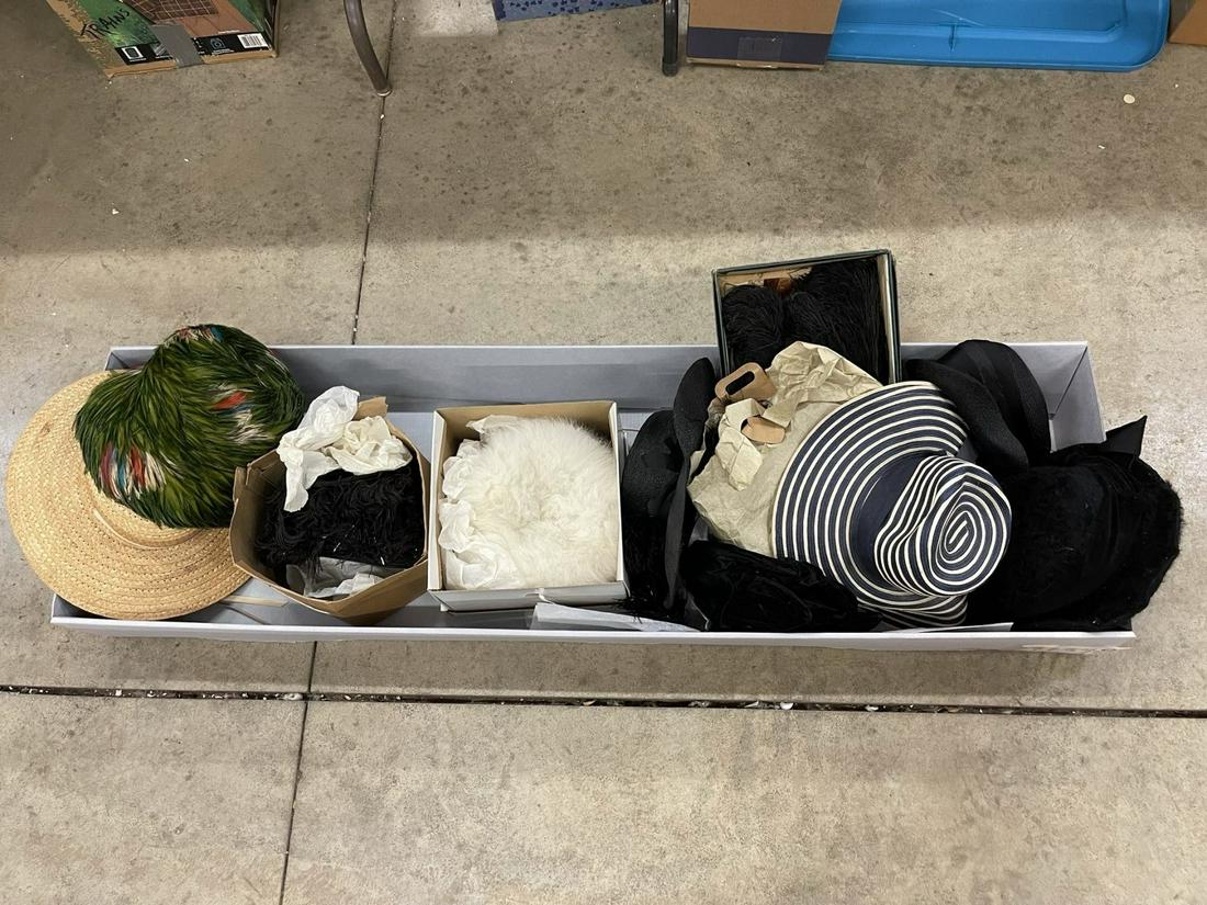 Group of Ladies Hats (1 of 4)