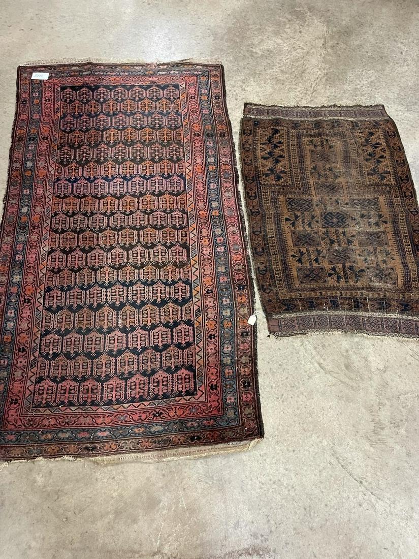 2 Antique Handmade Oriental Rugs (1 of 3)