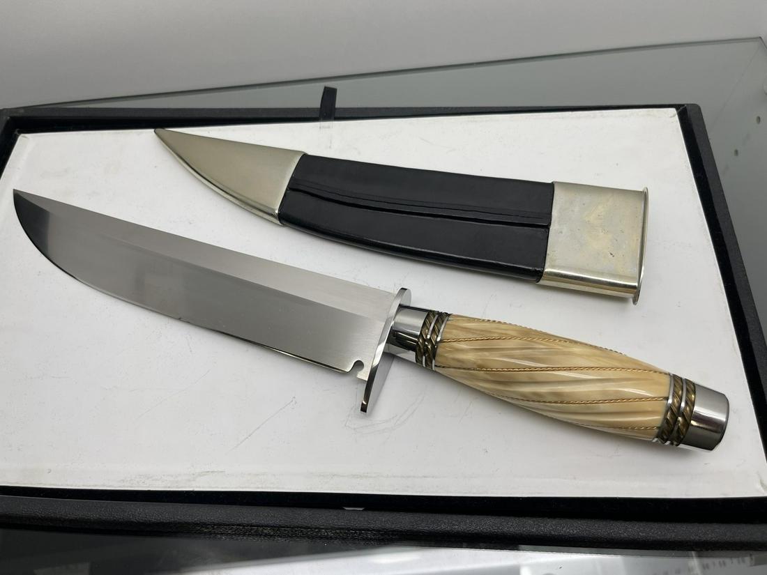 Joe Kious Searles Bowie Knife w/ Stone (1 of 5)