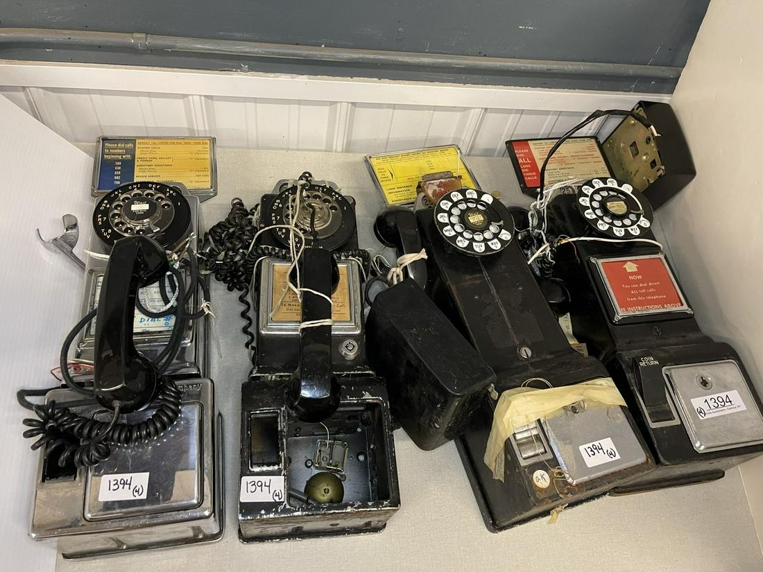 Pay Telephones incl. Automatic Electric Co & More (1 of 2)