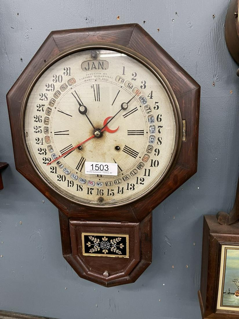 Schoolhouse Calendar Clock (1 of 3)