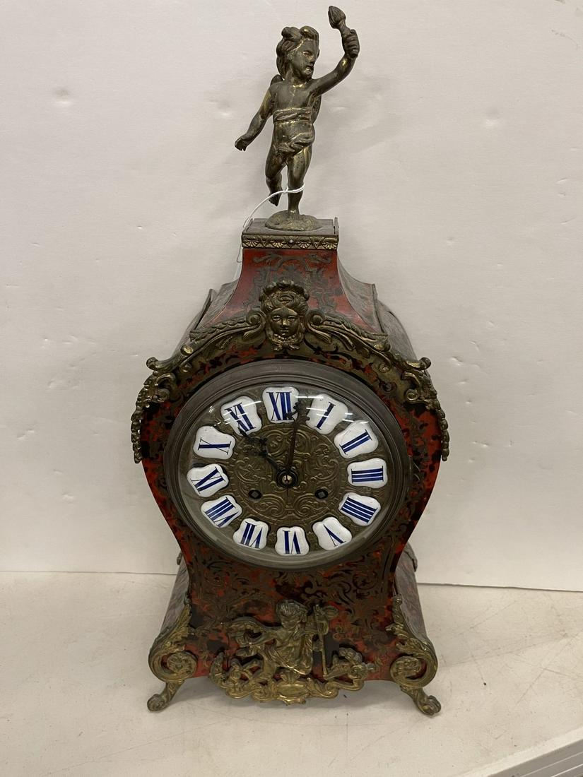 Boulle Clock w/ French Clock Works (1 of 5)