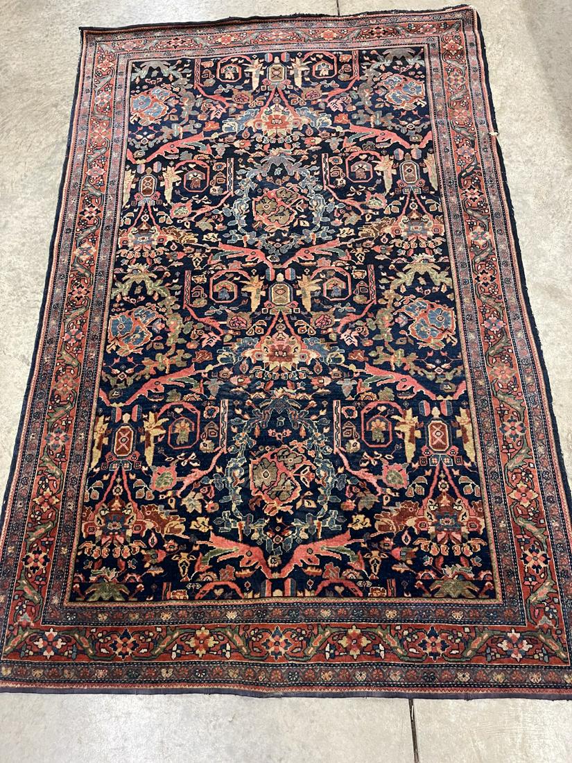 Ferrahan Sarouk Oriental Rug Circa 1910 (1 of 4)