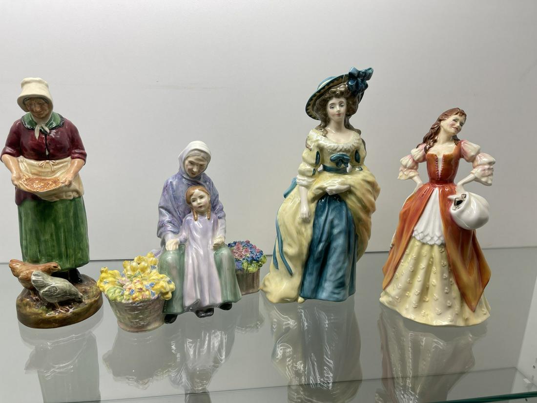 4 Royal Doulton Figurines (1 of 11)