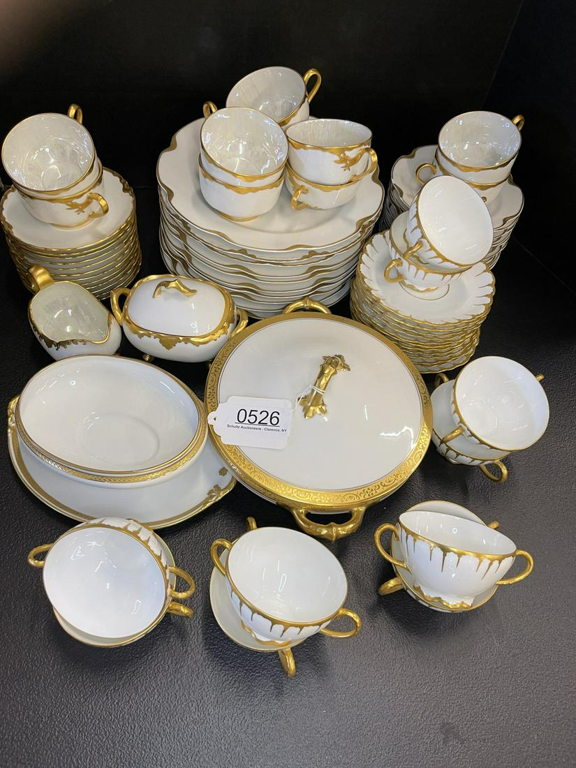 Large Group of Gold Trim China, Limoges, Bavarian (1 of 2)