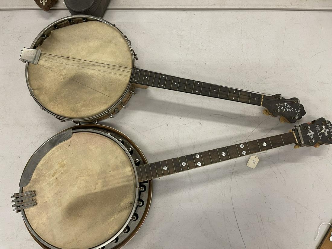 2 Banjos incl Maybell and Triple X 4 Strings (1 of 6)