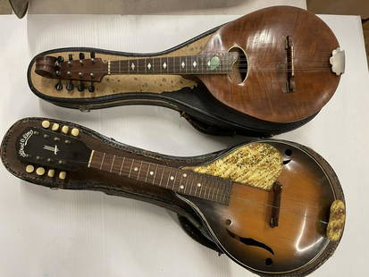 Vintage Strad O Lin Acoustic 8 String Mandolin