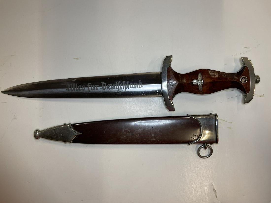 German WWII SA Dagger by August Bickel: German WWII SA Dagger by August Bickel -