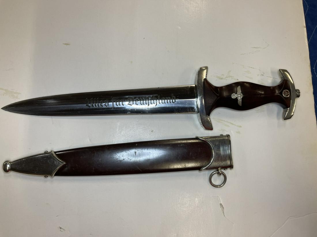 German WWII SA Dagger by Malsch & Ambronn: German WWII SA Dagger by Malsch & Ambronn -
