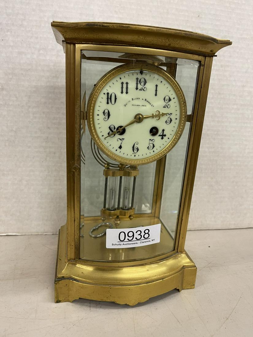Bailey Banks & Biddle Co Crystal Regulator: Crystal Palace Regulator Sold by Bailey Banks & Biddle co. Philadelphia -