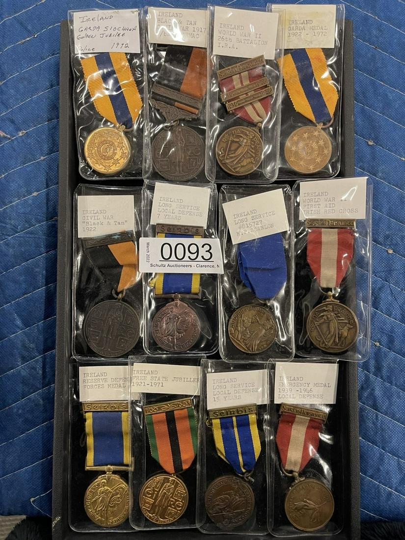 Group of Ireland Military Medals: Group of Ireland Military Medals -