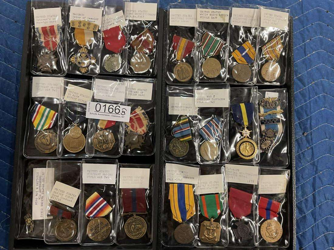 Group of US Military Medals incl. US Navy Mar 03, 2022 Schultz