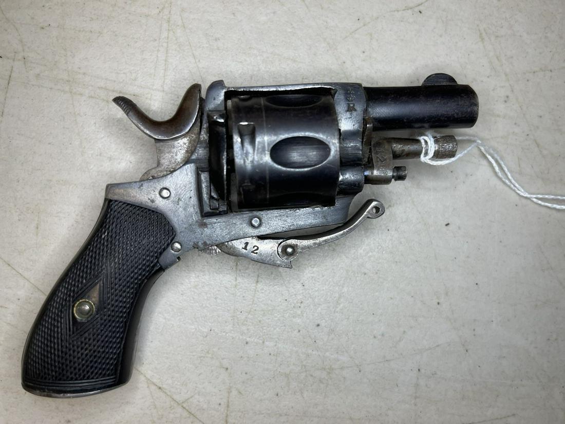 Antique Folding Trigger Pocket Revolver: Antique Folding Trigger Pocket Revolver -
