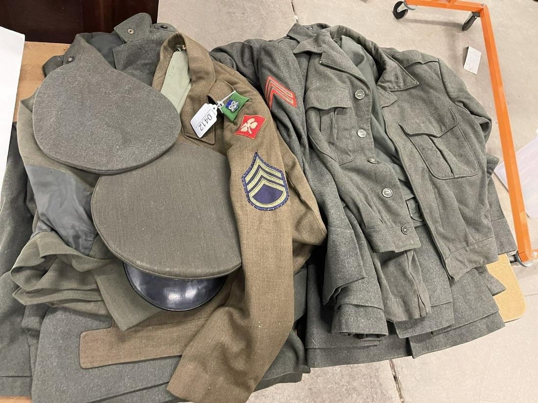 Group of Mostly US Marines Uniforms: Group of Mostly US Marines Uniforms -