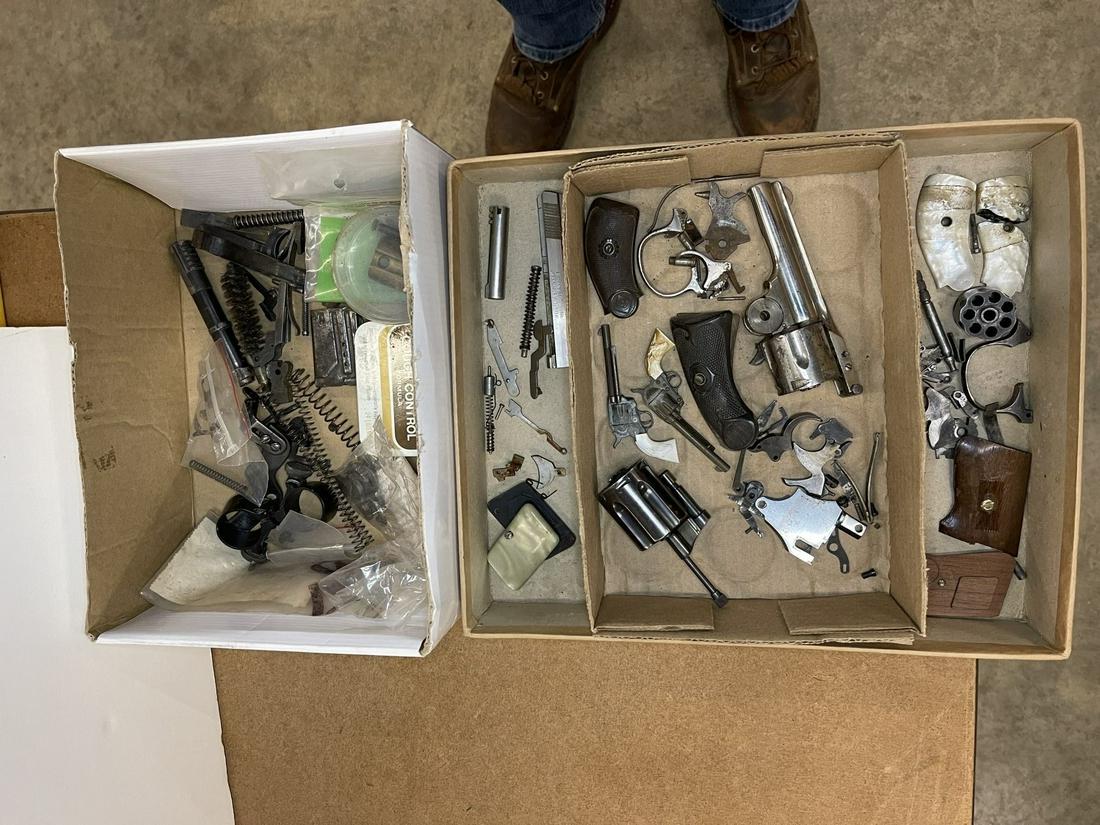 Group of Misc. Gun Parts: Group of Misc. Gun Parts -