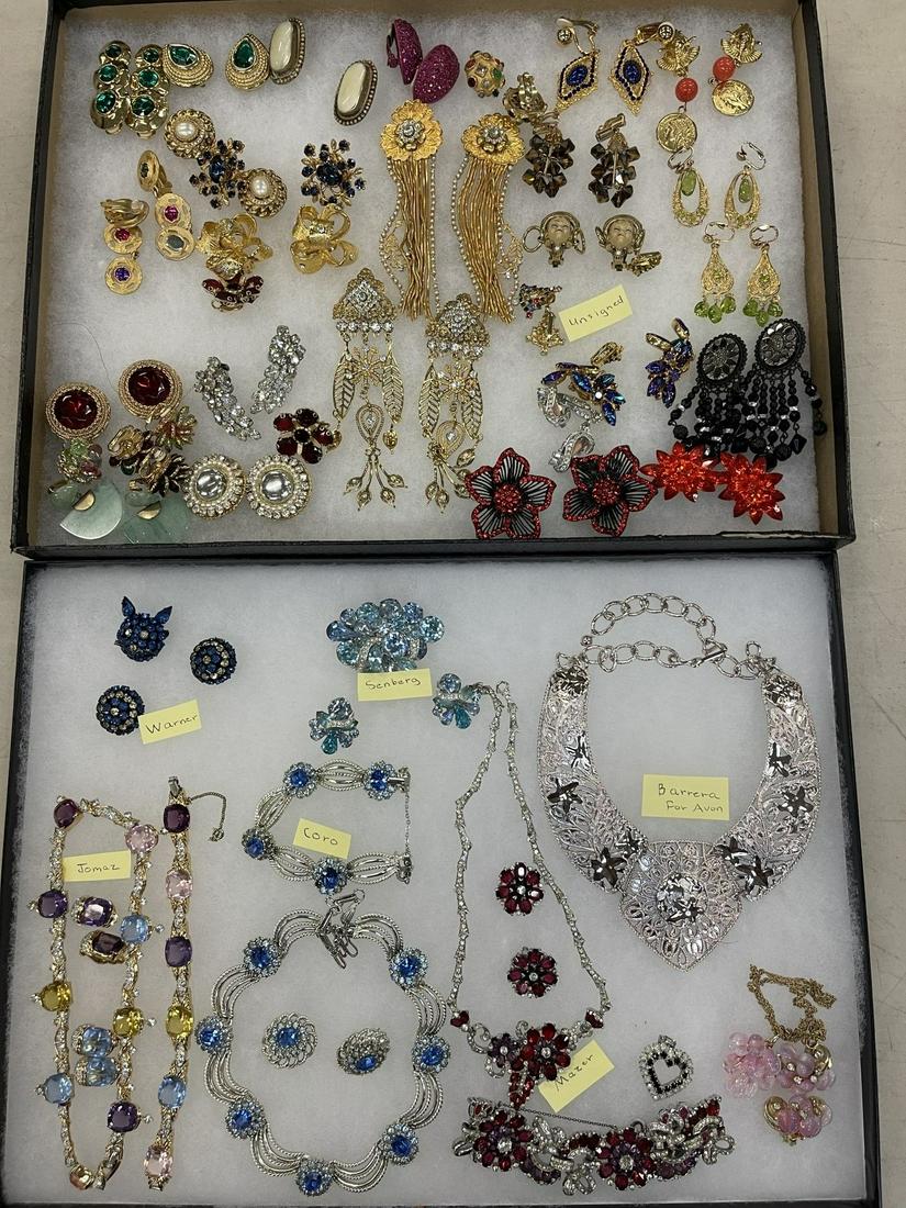 Group of Costume Jewelry incl. Earrings, Pins etc (1 of 7)