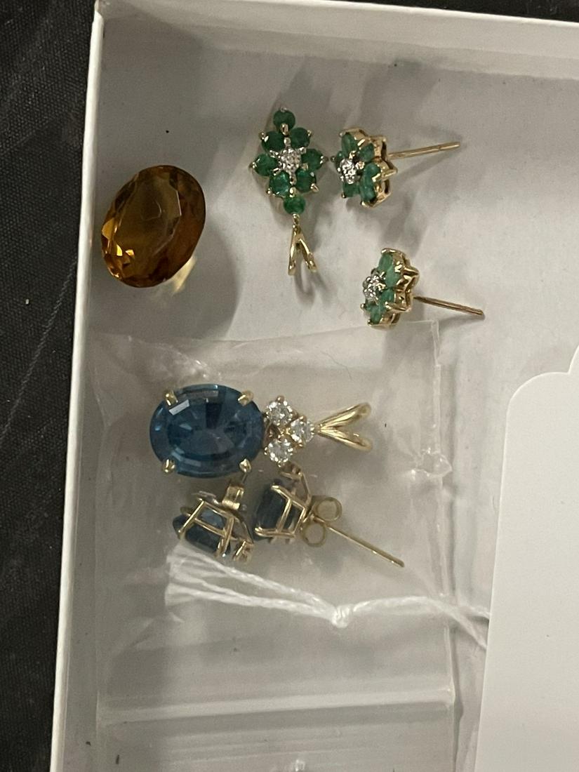 Lot of Jewelry incl. 14k Earrings, Pendant etc (1 of 3)