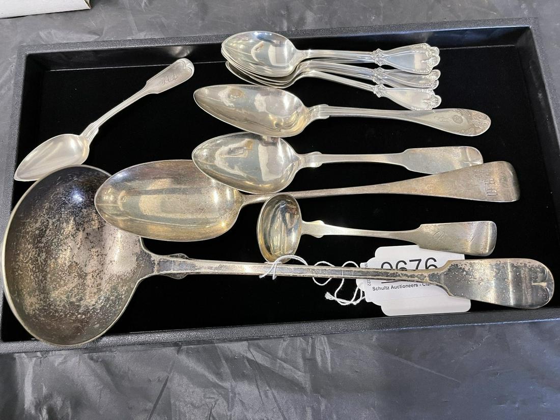 Group of Mixed Coin Silver incl. Hall & Elton (1 of 6)