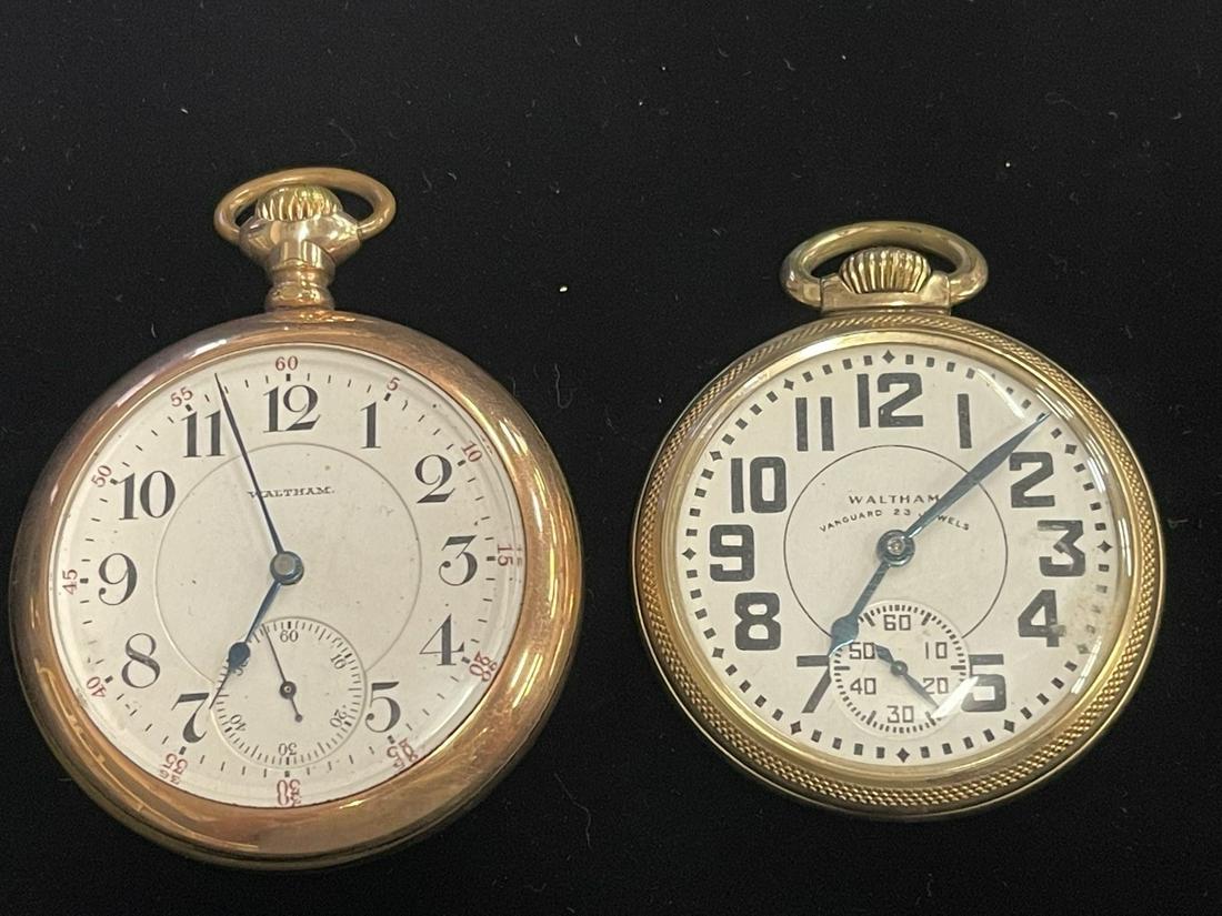 2 Waltham Pocket Watches incl. Van Guard 23 Jewel (1 of 5)