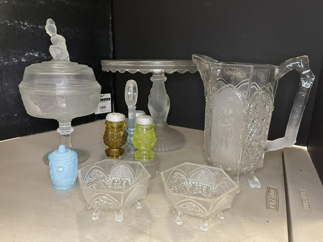 Mixed Lot incl. Covered Compote, Pitcher etc (1 of 8)