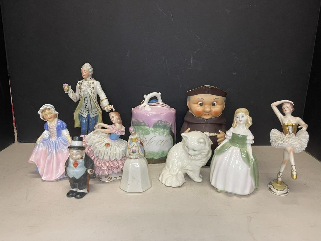 Group of Figurines incl. Royal Doulton, etc (1 of 5)