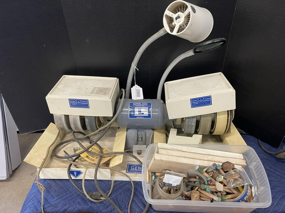Diamond Pacific Genie Jewelry Buffing Machine (1 of 3)