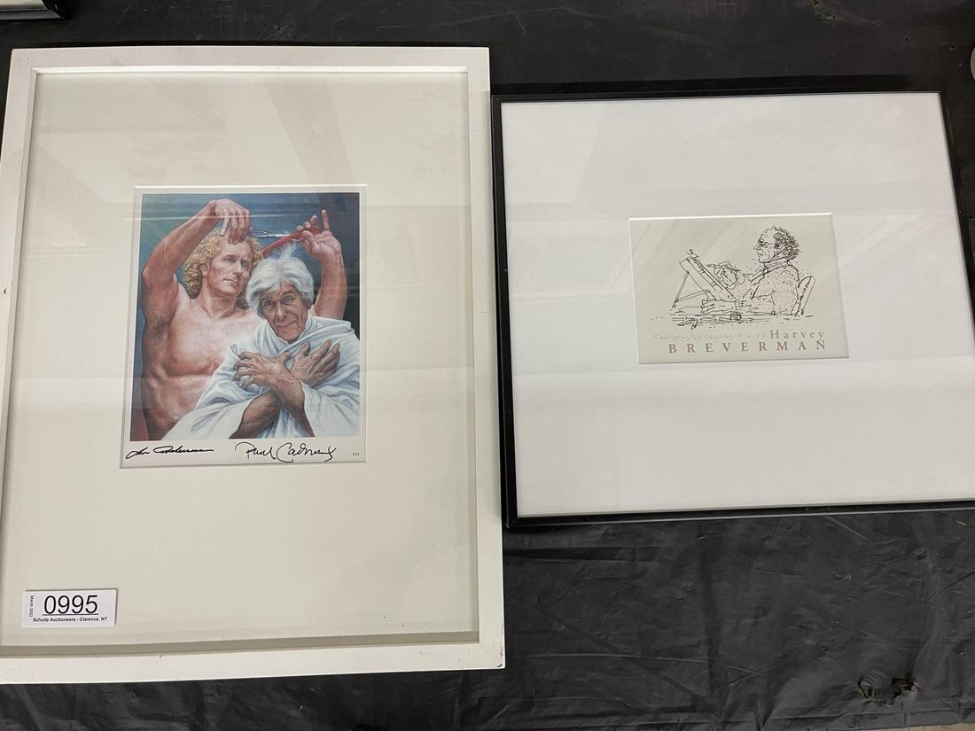 Harvey Breverman, Paul Cadmus Autographs, etc (1 of 7)