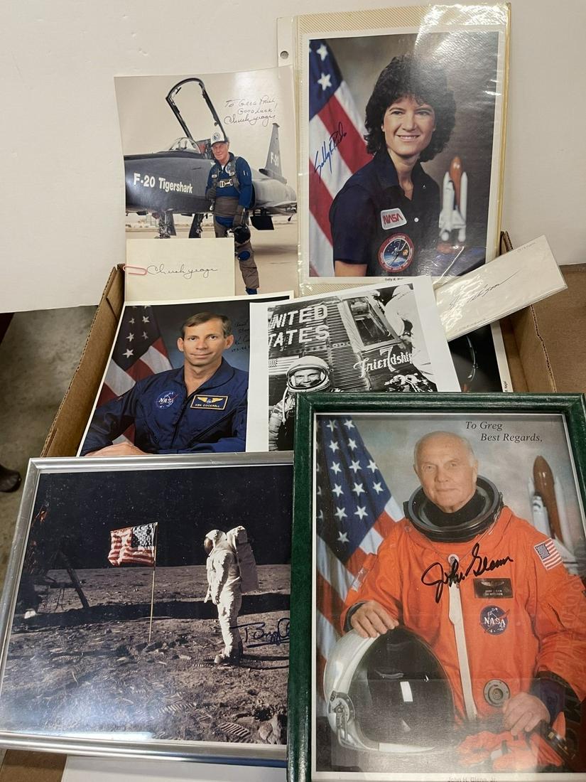 Group of Astronaut Autographs incl John Glenn (1 of 4)