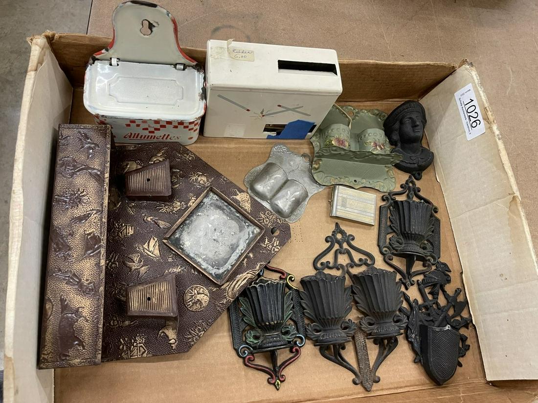 Group of Cast Iron & Other Match Safes (1 of 1)